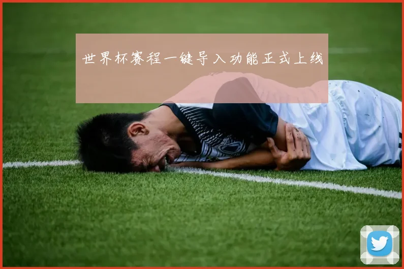 世界杯赛程一键导入功能正式上线